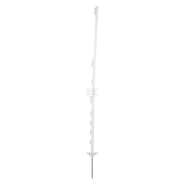 Gallagher Hegnspæl, Polypropylen, 130 cm, Hvid, 10 stk.