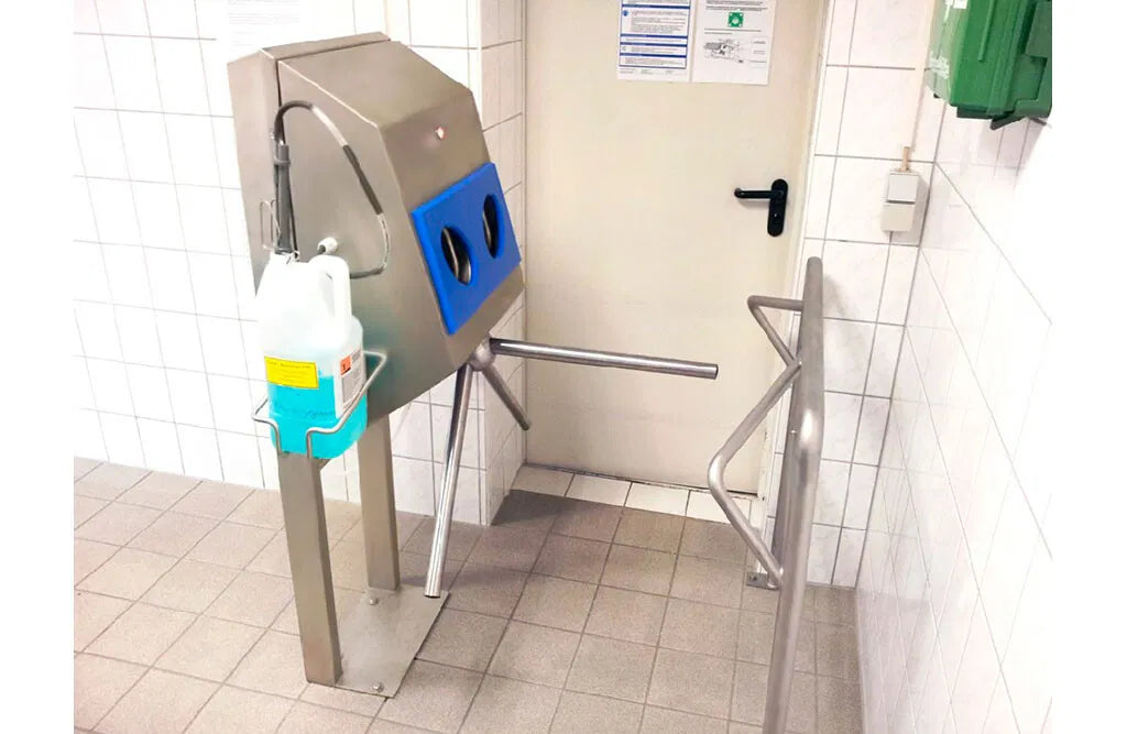 Desinfektionsstation, højremonteret
