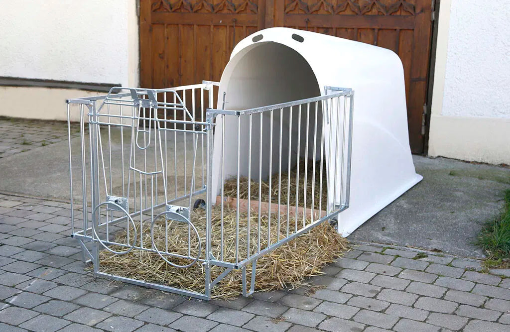 Kalvehytte og løbegård