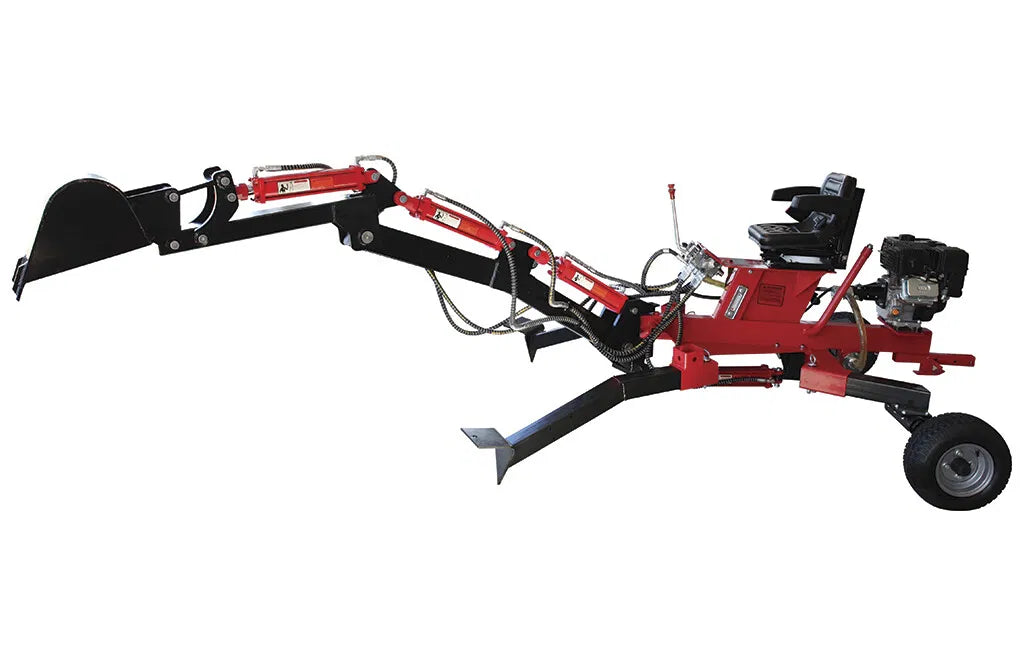 Minigraver til ATV med Loncin motor