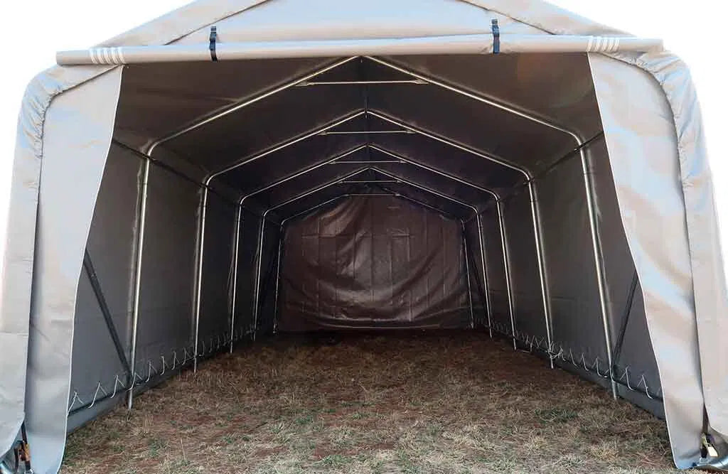Garagetelt 8x3,6x2,7 m, telthal
