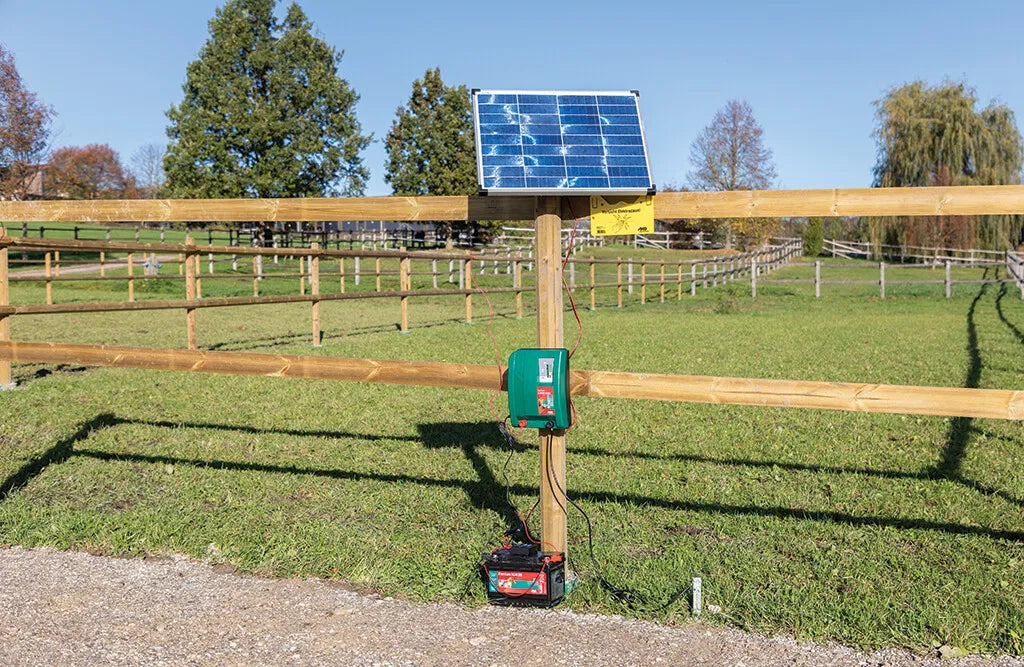 Solpanel til hegnsapparater, 100W