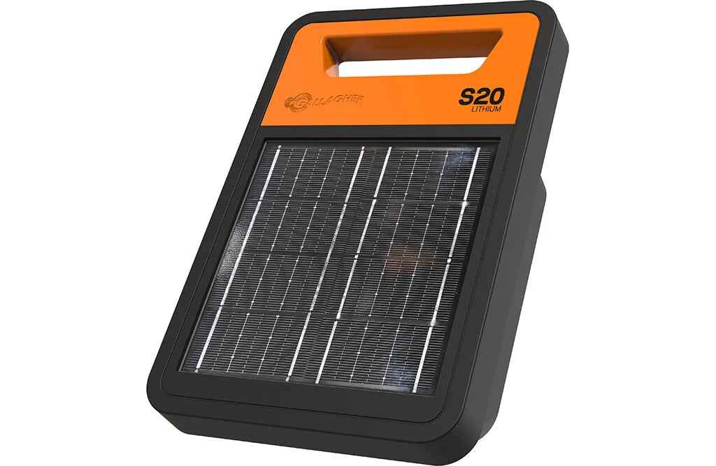 Batterihegn S20 med solcellepanel