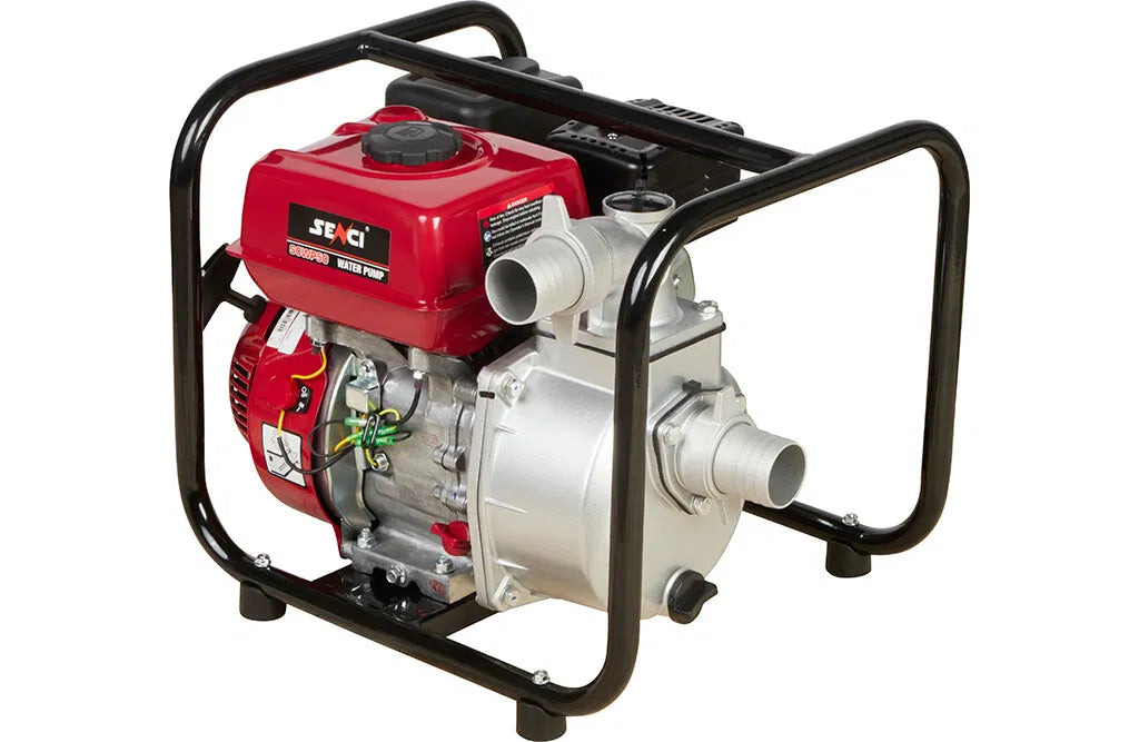 Benzindrevet vandpumpe 2"