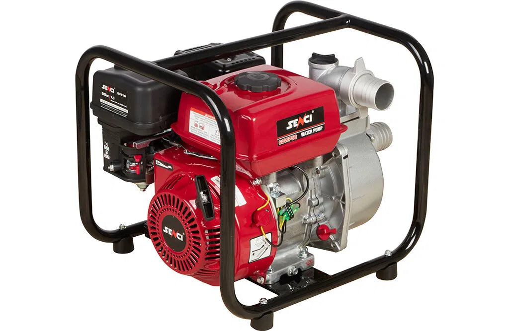 Benzindrevet vandpumpe 2"