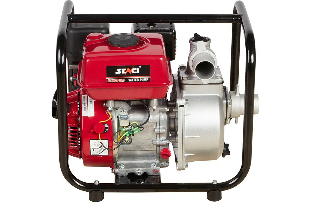 Benzindrevet vandpumpe 2"