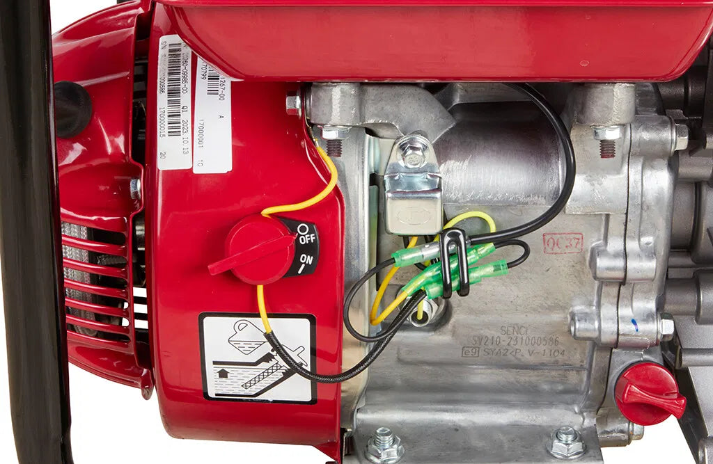 Benzindrevet vandpumpe 2"
