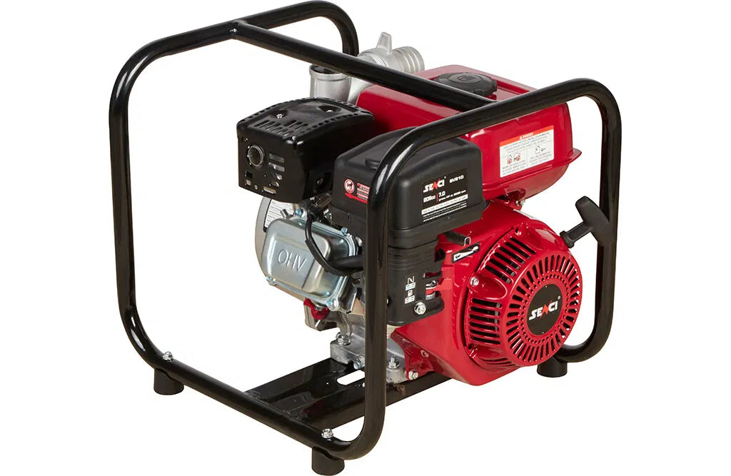 Benzindrevet vandpumpe 2"