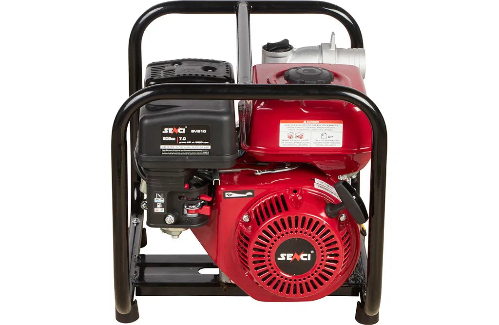Benzindrevet vandpumpe 2"