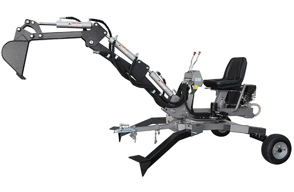 Minigraver til ATV med Briggs & Stratton motor