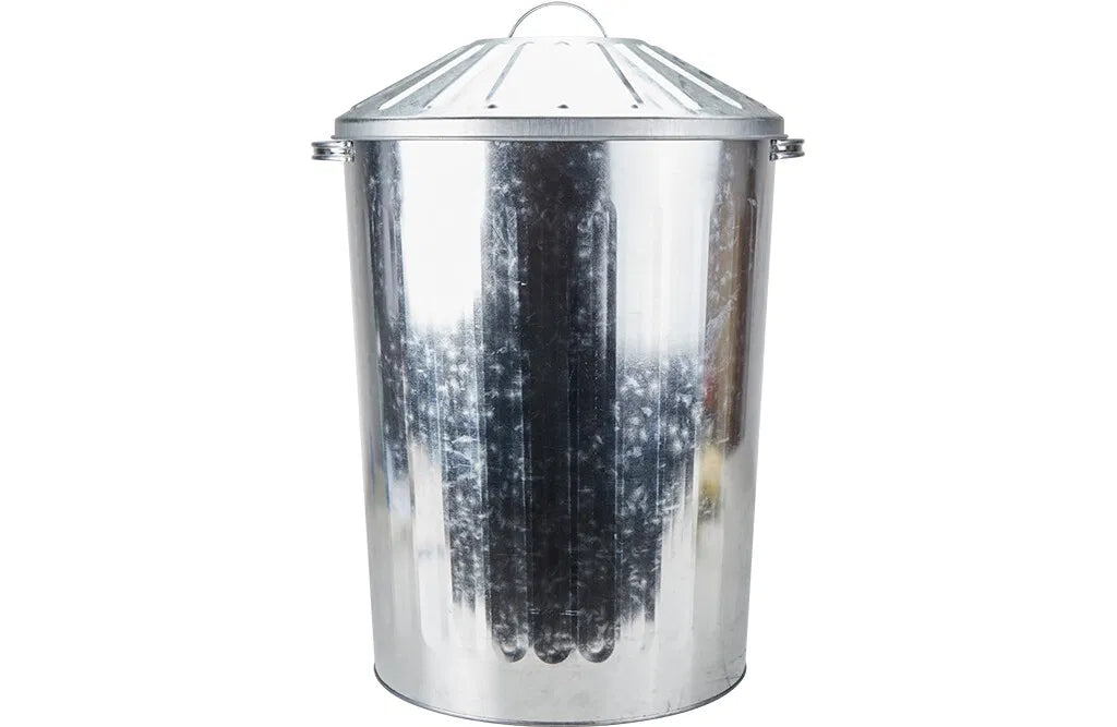 Fodertønde med låg, 84 liter