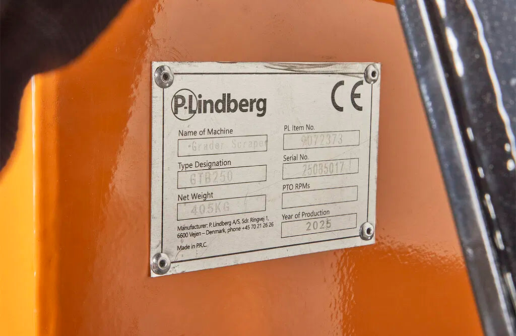 AHEAD skrabeblad 250 cm, hydraulisk