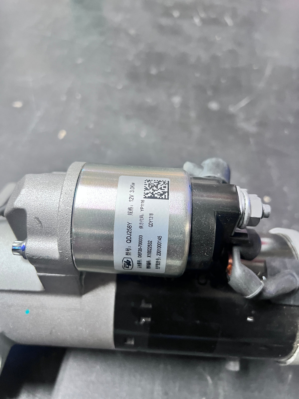 Starter 12v Yunnei Euro 5 HZM
