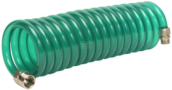 Spiralslange PUR 16/11 mm 5/3 m med gevind