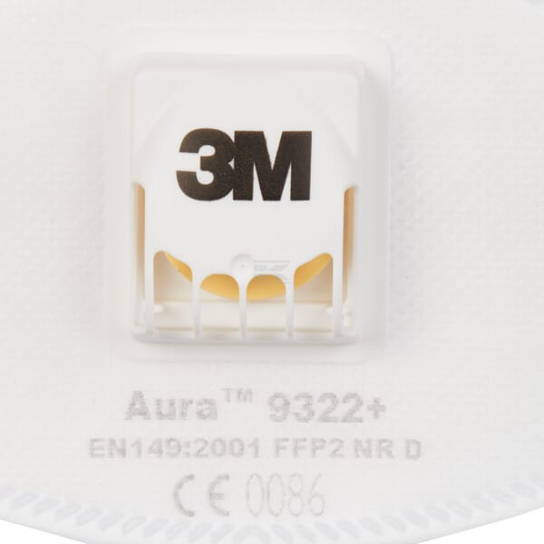 3M Støvmaske FFP2 med ventil 9322+ (10 stk.)