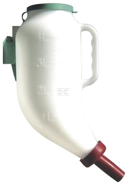 Tørfoderflaske 4 liter til dyrefodring