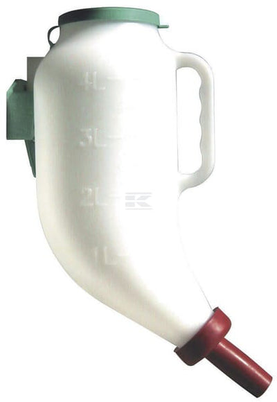 Tørfoderflaske 4 liter til dyrefodring