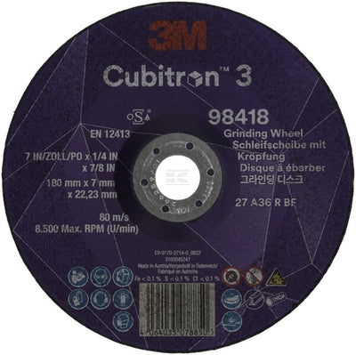 3M Cubitron 3 Slibeskive 180 mm