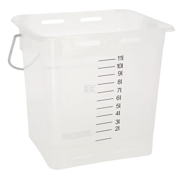 Foderspand 13 liter, klar