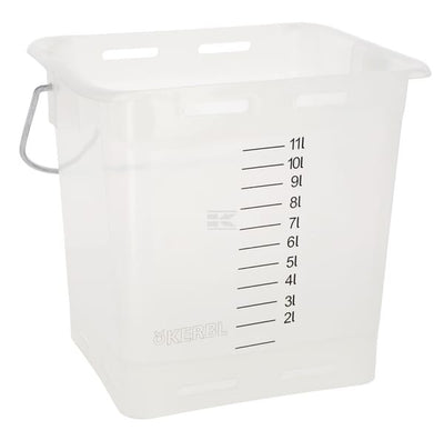 Foderspand 13 liter, klar