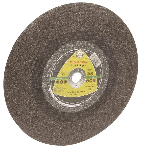 Klingspor Skæreskive 350 x 3,5 x 25,4 mm, stationær A24R