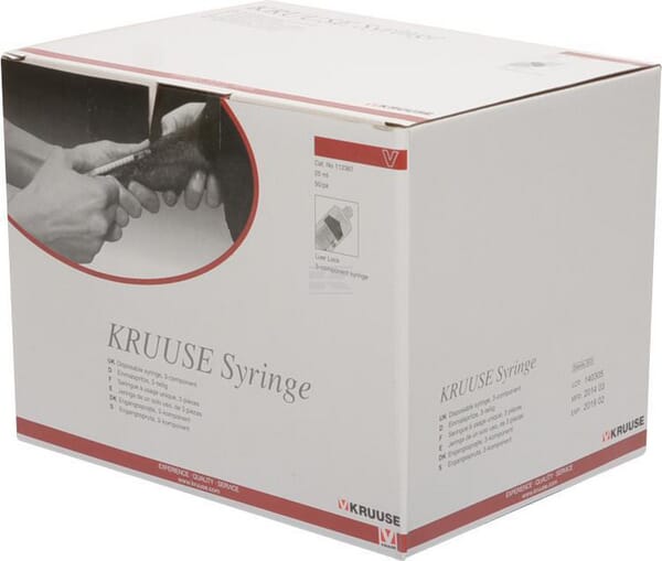 Primatech Engangssprøjte 20 ml Luer-lock 50 stk.
