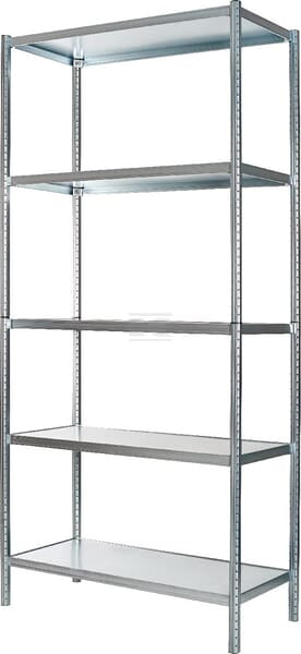 Raaco Værkstedsreol 920x430x2000 mm med 5 Hylder