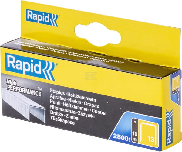 Scangrip Hæfteklammer Rapid Type 13, 10 mm stål