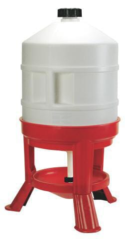Drikketrug til fjerkræ 30 liter med ben