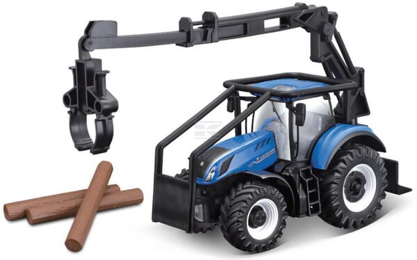 New Holland T7.315 Skovbrugstraktor med Stammelæsser
