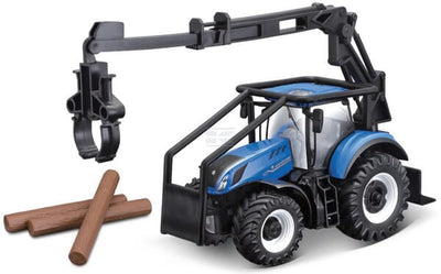 New Holland T7.315 Skovbrugstraktor med Stammelæsser