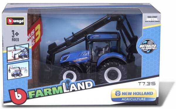 New Holland T7.315 Skovbrugstraktor med Stammelæsser
