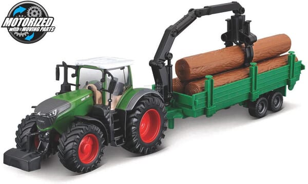 Fendt 1050 Vario Traktor med Trægrab