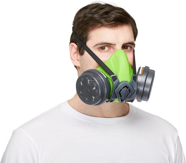 BLS Halvmaske 4600+ med A2P3 R filtre