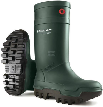 Dunlop Purofort® Thermoflex Sikkerhedstermotøvle, grøn, str. 41