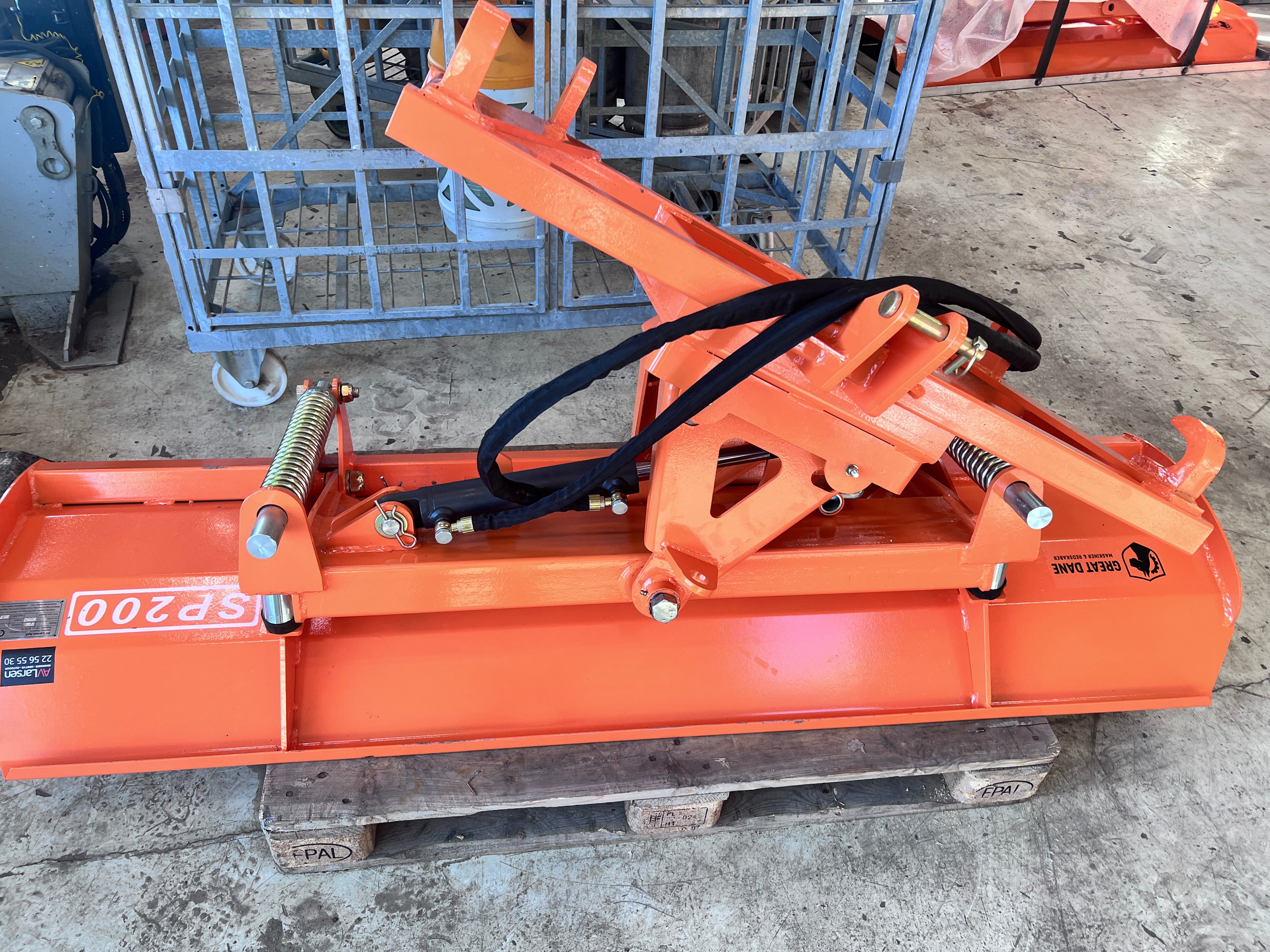 Sneplov/-blad 140-240cm med euroskifte samt 3 punkt ophæng.