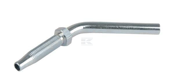Lincoln Skruekobling slangestuds DN6 45°