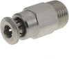 Lincoln Indstiksfitting Ø 4mm Lige, Udvendig Gevind M10x1