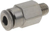 Lincoln Indstiksfitting Ø 4mm, lige, M6x1 gevind