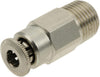 Lincoln Indstiksfitting Ø 4mm lige, 1/8" udvendigt gevind