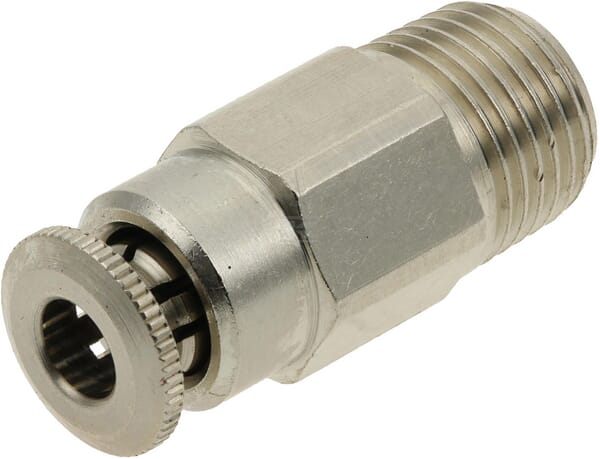 Lincoln Indstiksfitting Ø 4mm lige, 1/8" udvendigt gevind