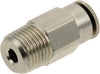 Lincoln Indstiksfitting Ø 4mm lige, 1/8" udvendigt gevind