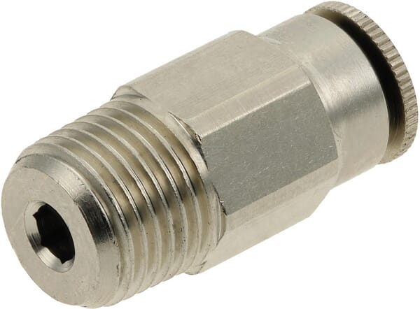 Lincoln Indstiksfitting Ø 4mm lige, 1/8" udvendigt gevind