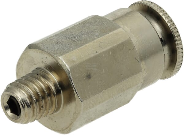 Lincoln Indstiksfitting Ø 6mm lige, M6x1 gevind