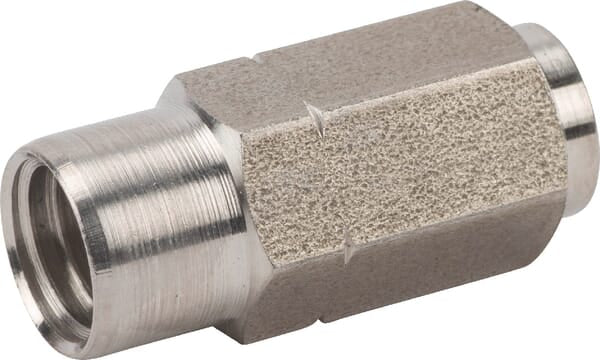 Lincoln Skruekoblings kappe Rustfri 316L til 8,6x4 mm slange