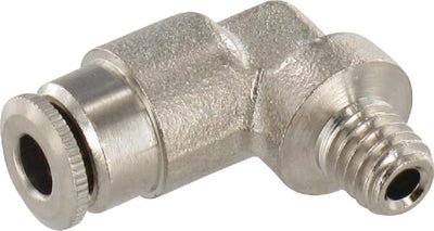 Lincoln Indstiksfitting Ø 4mm 90° M6x1 udvendigt gevind