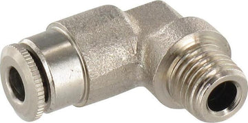 Lincoln Indstiksfitting Ø 4mm 90° udvendigt gevind M8x1