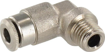 Lincoln Indstiksfitting Ø 4mm 90° udvendigt gevind M8x1
