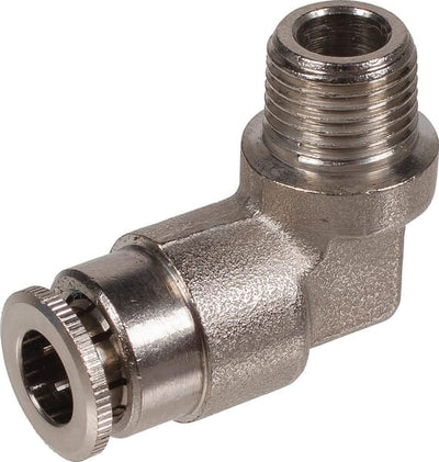 Lincoln Push-in fitting Ø 6 mm 90° 1/8" udvendigt gevind