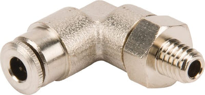 Lincoln Indstiksfitting Ø4mm 90° Svirvel M6x1